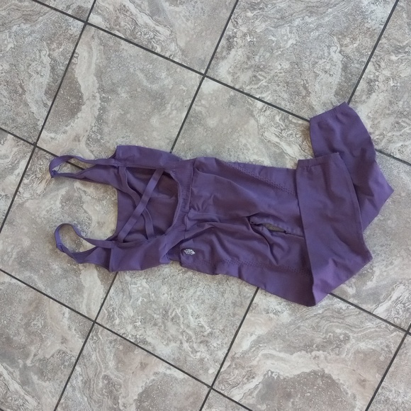 NWOT!!!! Free People Movement Good Karma Onesie Black cherry Size M/L - Picture 3 of 9